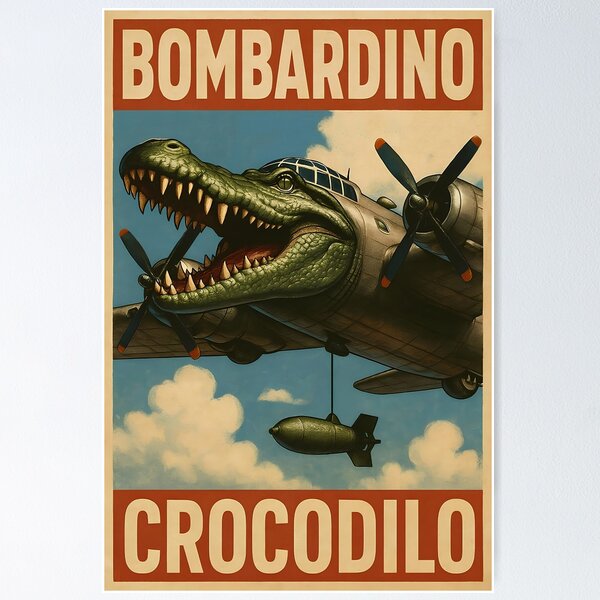 Item preview, Bombardino Crocodilo designed and sold by Farasic.