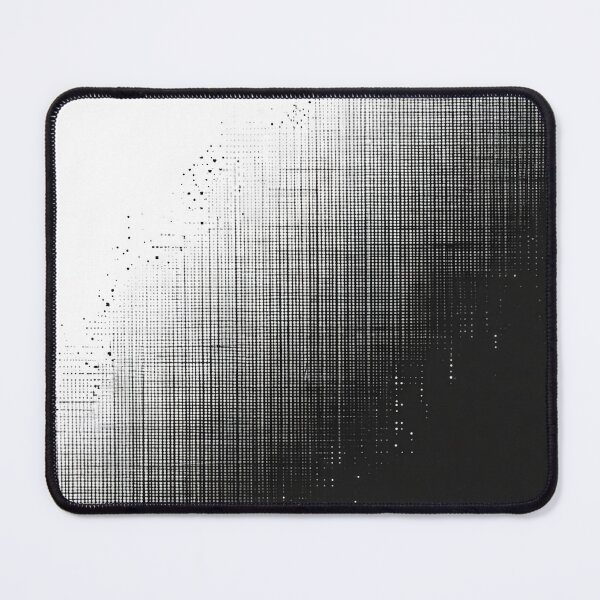 Item preview, Pixelated Gradation, Black and White Design 3 designed and sold by SparroCreative.
