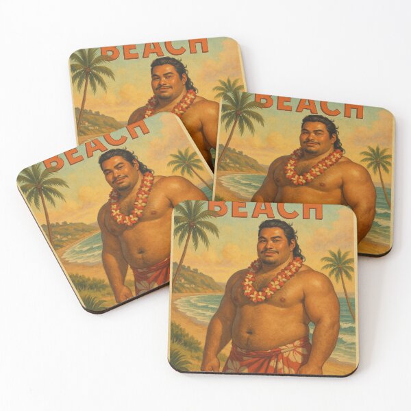 Item preview, Tropical Welcome – Torrance Beach with Polynesian Flair designed and sold by Aryabek.