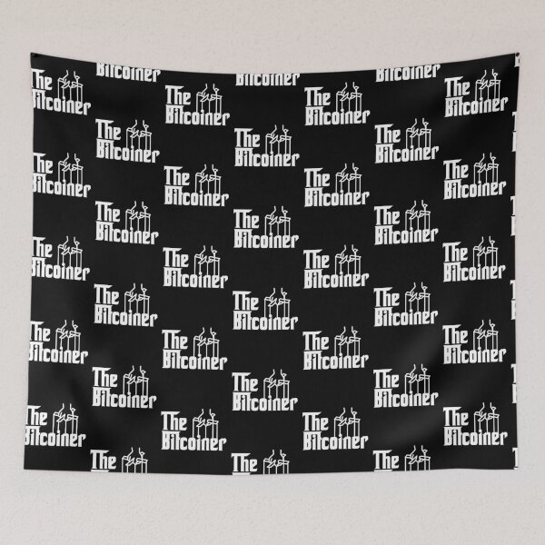 Item preview, The Bitcoiner Movie Parody (God Father) Design designed and sold by ThatMerchStore.