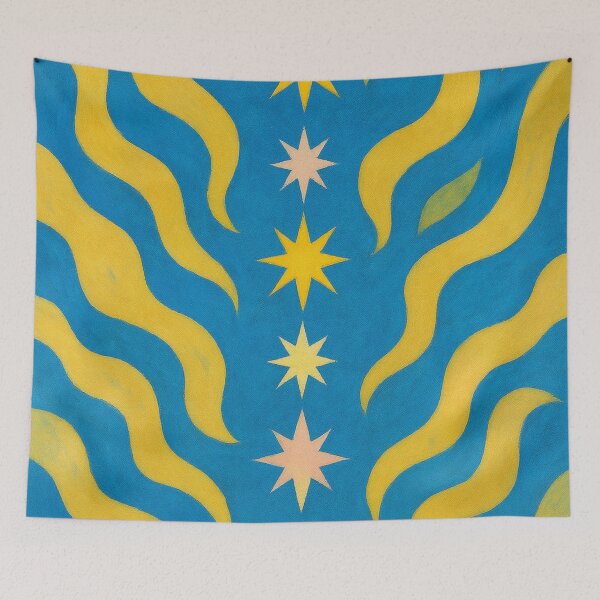 Item preview, Imaginative star waves composition designed and sold by Sigtrix.