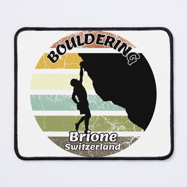 Item preview, Bouldering Brione Switzerland designed and sold by Red-forever.