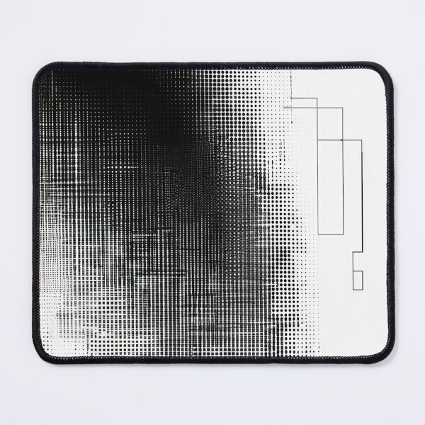 Item preview, Pixelated Gradation, Black and White Design 4 designed and sold by SparroCreative.