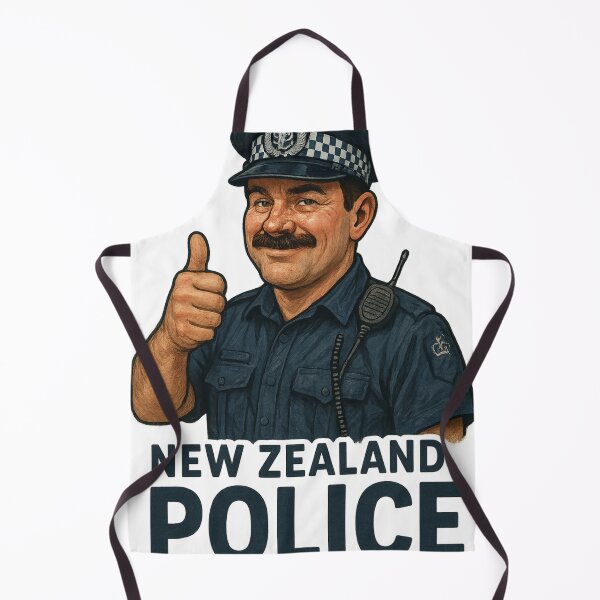 Item preview, New Zealand Police – Classic Thumbs-Up Officer designed and sold by Aryabek.