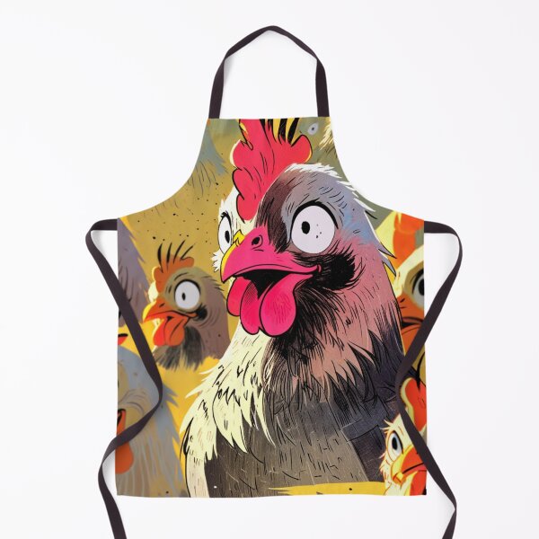 Item preview, Chicken in Panic Among the Flock designed and sold by OyoNiYoShop.