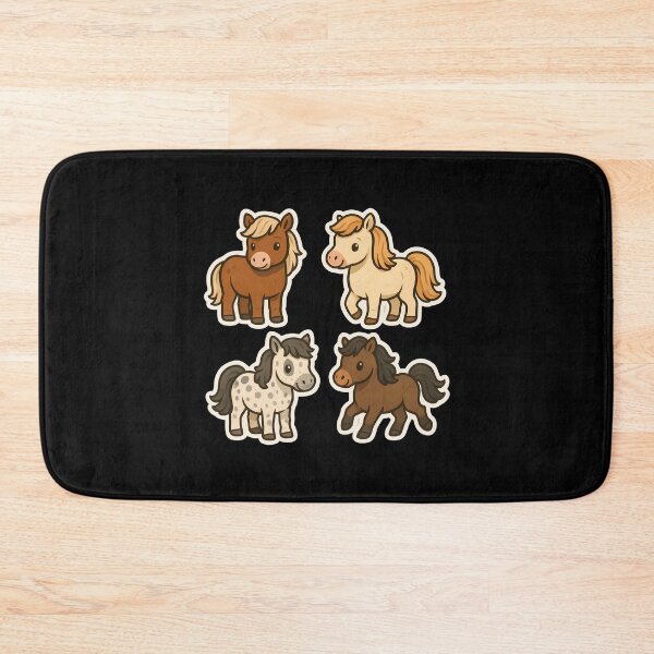 Item preview, Adorable Mini Horse Sticker - Cute Farm Animal Illustration designed and sold by Psycho-Crazy.