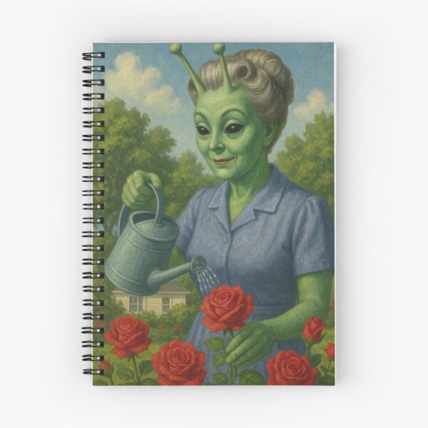Item preview, Alien Grandma designed and sold by crazypattern.