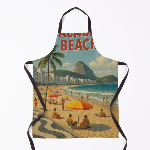 Item preview, Copacabana Beach View – Rio’s Iconic Shoreline designed and sold by Aryabek.