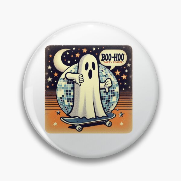 Item preview,  Bail Out: The Ghost BOO Who Came to Crush Your Vibe CLASSIC T-SHIRT designed and sold by inkfluenceart.