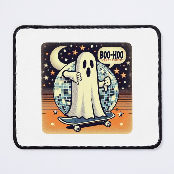 Item preview,  Bail Out: The Ghost BOO Who Came to Crush Your Vibe CLASSIC T-SHIRT designed and sold by inkfluenceart.