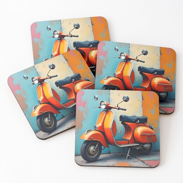 Artikelvorschau, Vintage Vespa Motorrad entworfen und verkauft von ReflexionArt.