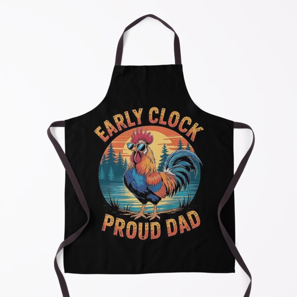 Item preview, Cool Rooster Dad Design – Proud Father with Sunglasses and Sunrise Scene designed and sold by love3617.