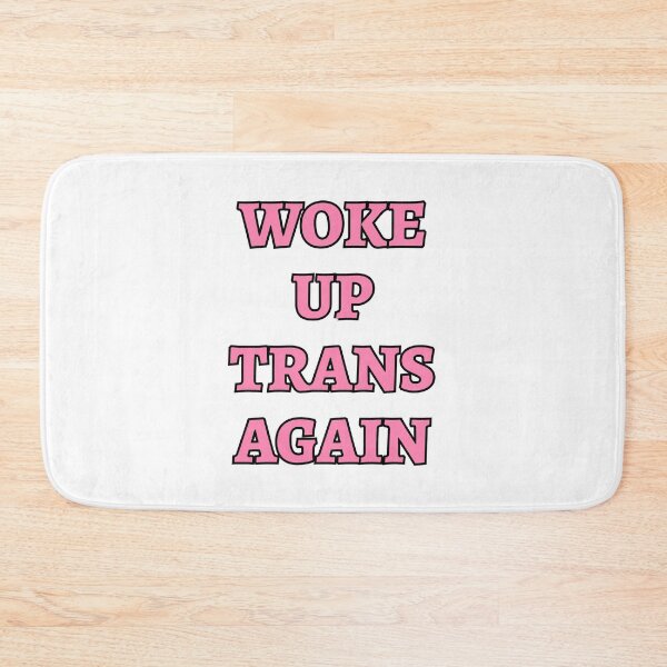 Item preview, Woke up trans again - funny trans humor designed and sold by Inspirationmotivation.