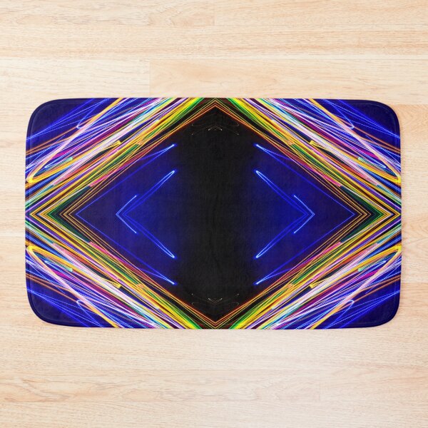 Item preview, Disco Diamond, Vintage Light Trail Photography Art designed and sold by Art by Agnes Bosze.
