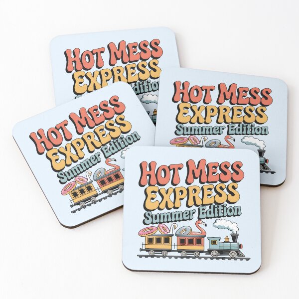 Item preview, Hot Mess Express: Summer Edition Funny Quote designed and sold by Jollys-ArtShop.