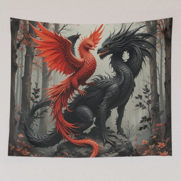 Item preview, Dragon and Phoenix designed and sold by RaF71PrO.