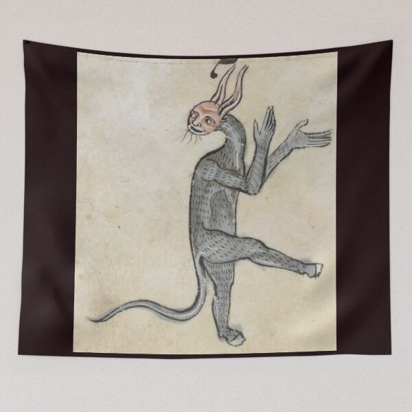 Item preview, Grotesque Beast from a Medieval Bestiary  designed and sold by VintageManiac.