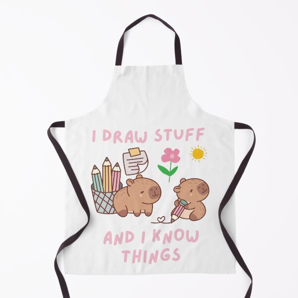Item preview, I draw stuff and I know things designed and sold by BritishDelights.