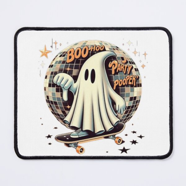 Item preview, Bail Out: The Ghost BOO Who Came to Crush Your Vibe CLASSIC T-SHIRT designed and sold by inkfluenceart.