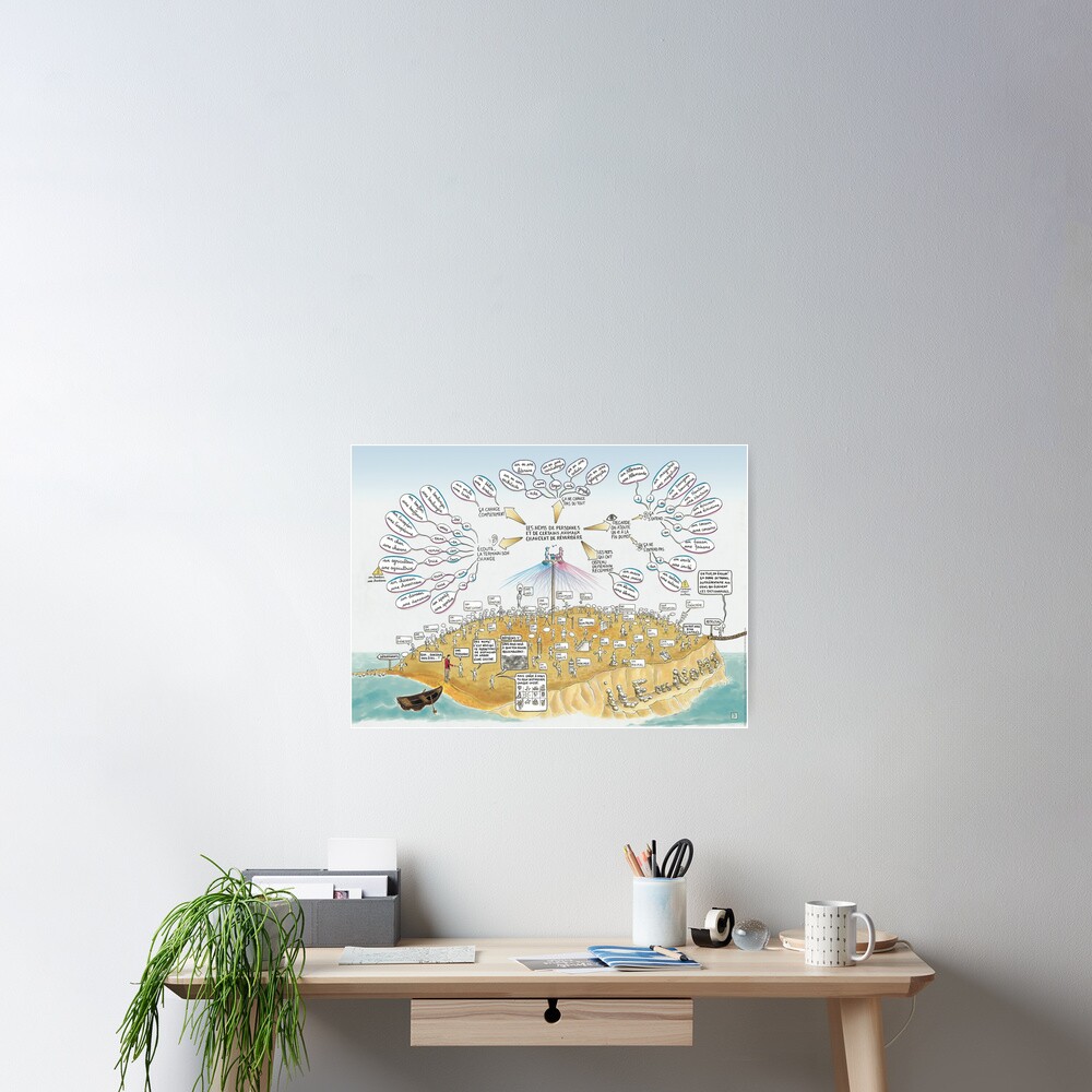 Vista previa del artículo con la obra «Póster», diseñado y vendido por MarionCharreau.