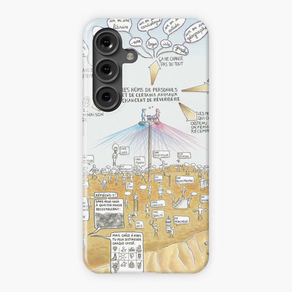 Vista previa del artículo con la obra «Funda rígida para Samsung Galaxy», diseñado y vendido por MarionCharreau.