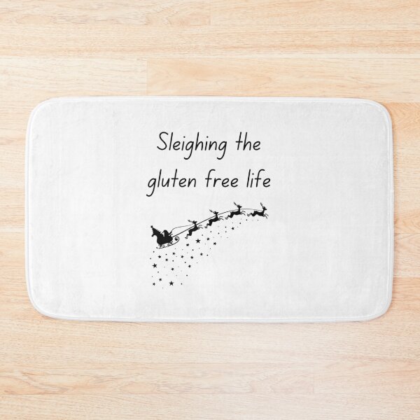 Item preview, Sleighing the Gluten Free Life Coeliac Christmas Reindeer Sleigh Design designed and sold by My Gluten Free Life UK.