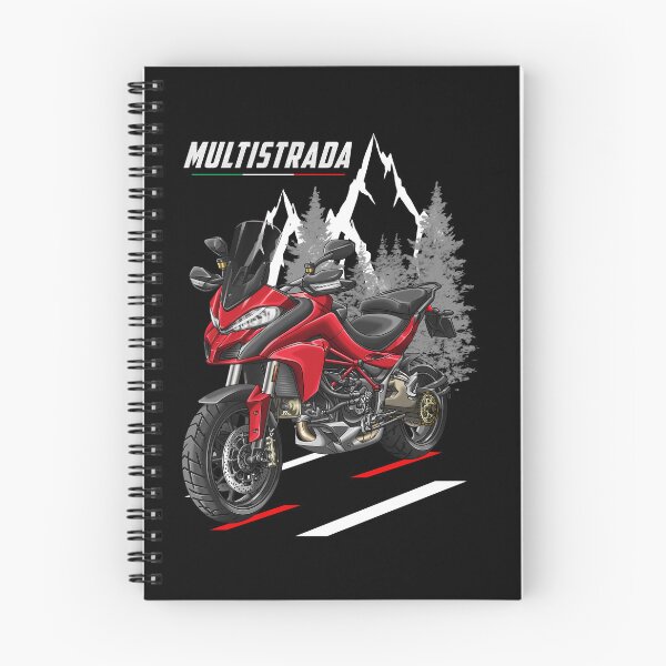 Item preview, Ducati Multistrada 1200 (Ducati Red) for Motorcycle Riders designed and sold by MotoApparelHub.