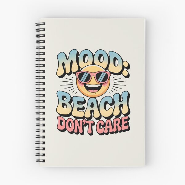 Item preview, Mood: Beach Don’t Care Funny Summer Quote designed and sold by Jollys-ArtShop.