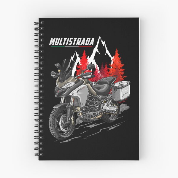Item preview, Ducati Multistrada 1200 (Enduro Phantom Grey with Racing Grey) for Motorcycle Riders designed and sold by MotoApparelHub.