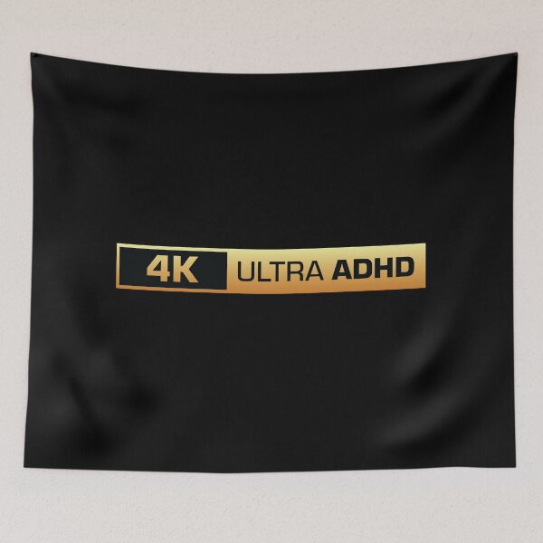 Item preview, 4K ULTRA ADHD designed and sold by KingScrooge.