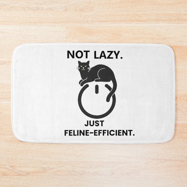 Item preview, Funny Playful Cat: Not Lazy Artwork designed and sold by Zini-ArtStudio.