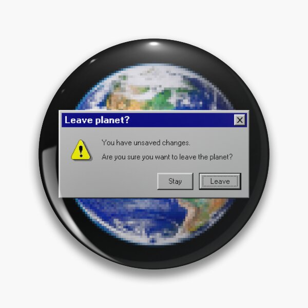 Item preview, Abandonar el planeta Windows 95 designed and sold by KingScrooge.