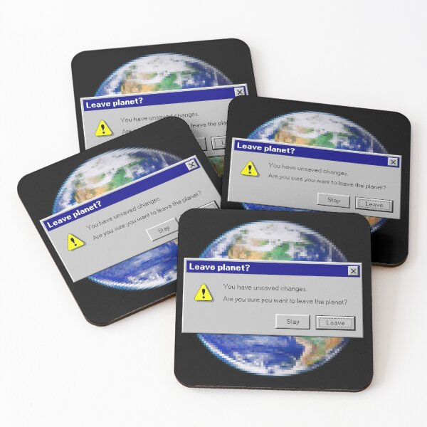 Item preview, Leave planet Windows 95 designed and sold by KingScrooge.