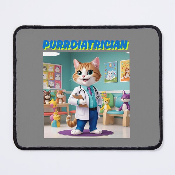 Item preview, Funny Paediatrician Cat designed and sold by sydney-syder.