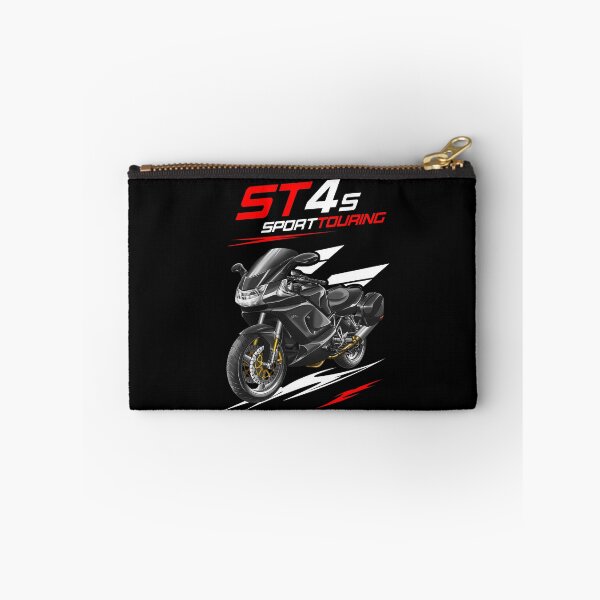Item preview, Ducati ST4S (Gloss Black + Saddlebags) for Motorcycle Riders designed and sold by MotoApparelHub.