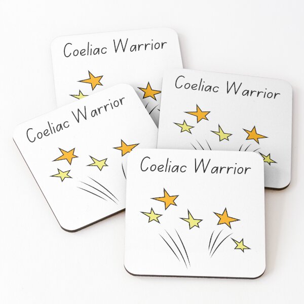 Item preview, Coeliac Warrior Shooting Stars Empowerment Design for Gluten Free Living designed and sold by My Gluten Free Life UK.
