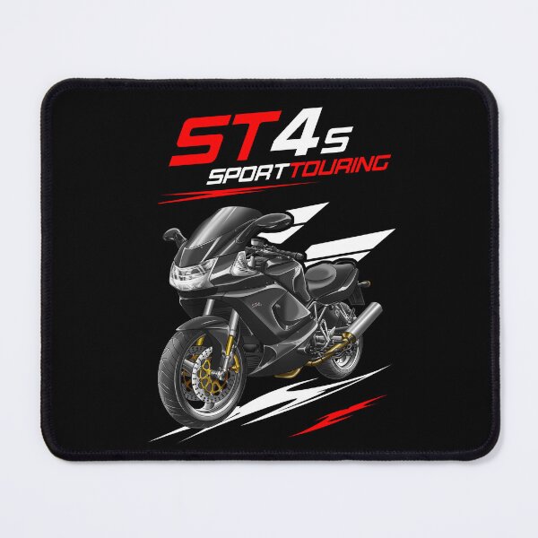 Item preview, Ducati ST4S (Gloss Black) for Motorcycle Riders designed and sold by MotoApparelHub.
