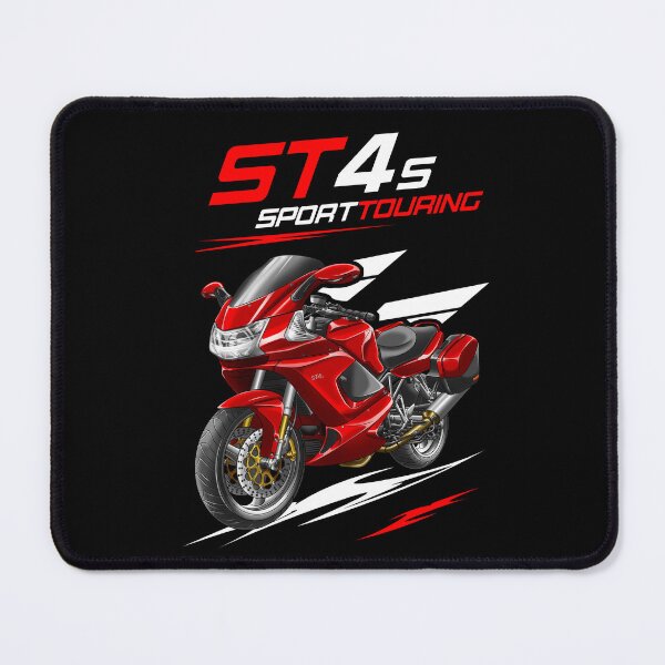 Item preview, Ducati ST4S (Red + Saddlebags) for Motorcycle Riders designed and sold by MotoApparelHub.