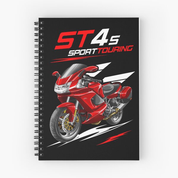 Item preview, Ducati ST4S (Red + Saddlebags) for Motorcycle Riders designed and sold by MotoApparelHub.