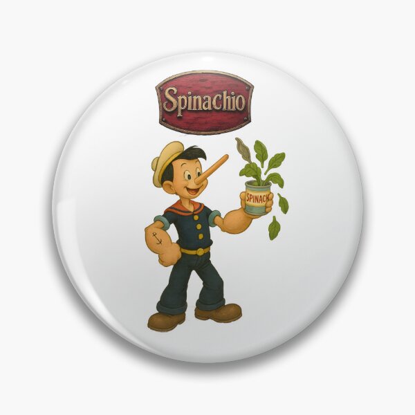 Artikelvorschau, Spinachio – Wenn Pinocchio und Popeye ein Kind bekommen entworfen und verkauft von oriyovel.