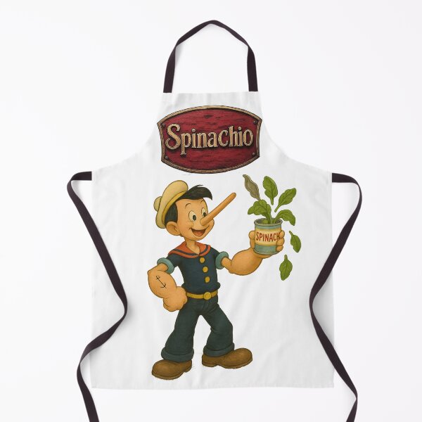 Artikelvorschau, Spinachio – Wenn Pinocchio und Popeye ein Kind bekommen entworfen und verkauft von oriyovel.