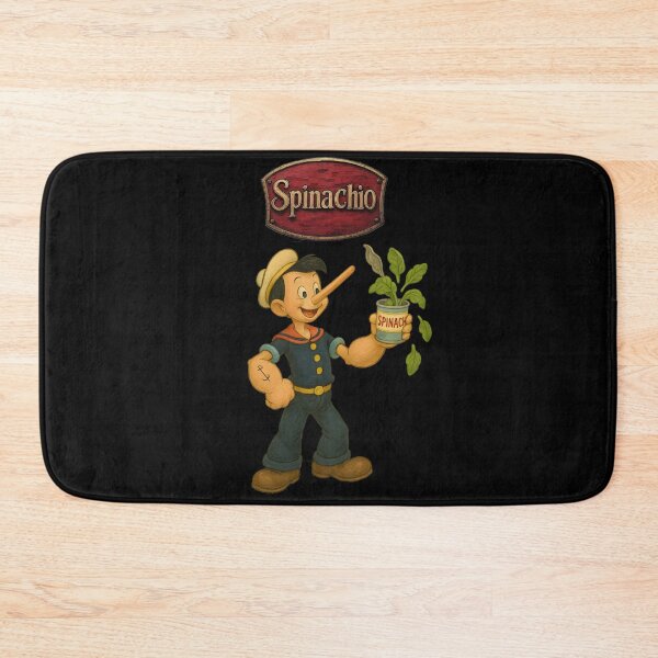 Item preview, Spinachio- When Pinocchio and Popeye have a child designed and sold by oriyovel.