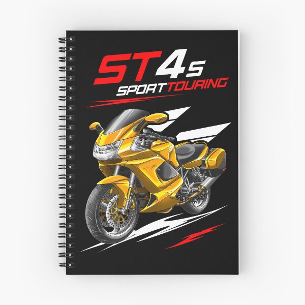Item preview, Ducati ST4S (Yellow + Saddlebags) for Motorcycle Riders designed and sold by MotoApparelHub.