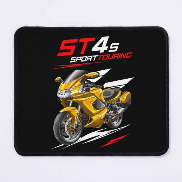 Item preview, Ducati ST4S (Yellow + Saddlebags) for Motorcycle Riders designed and sold by MotoApparelHub.