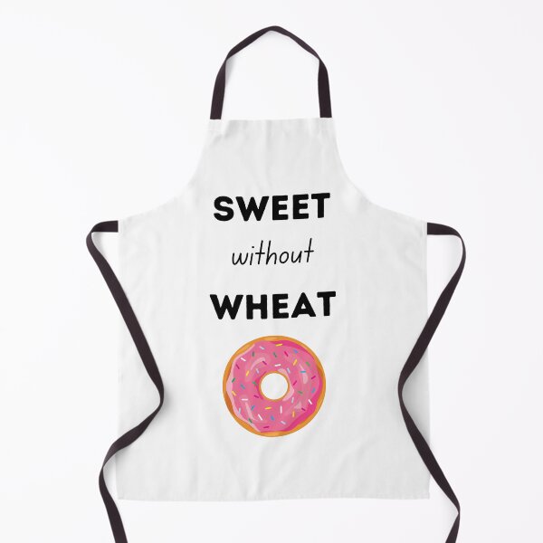 Item preview, Sweet Without Wheat Pink Iced Doughnut Coeliac Design for Gluten Free Life designed and sold by My Gluten Free Life UK.