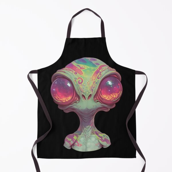 Item preview, Psychedelic Alien: Trippy Space Creature designed and sold by bapupa.