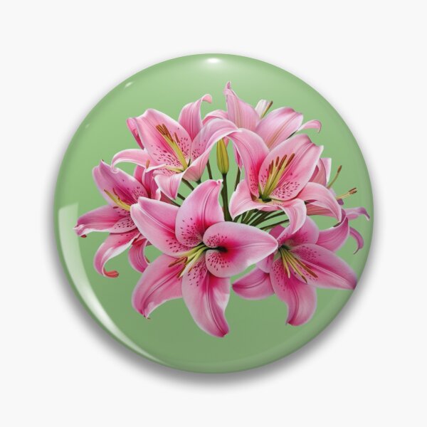 Item preview, Elegantes lirios, arte floral en acuarela designed and sold by bvdesignart.