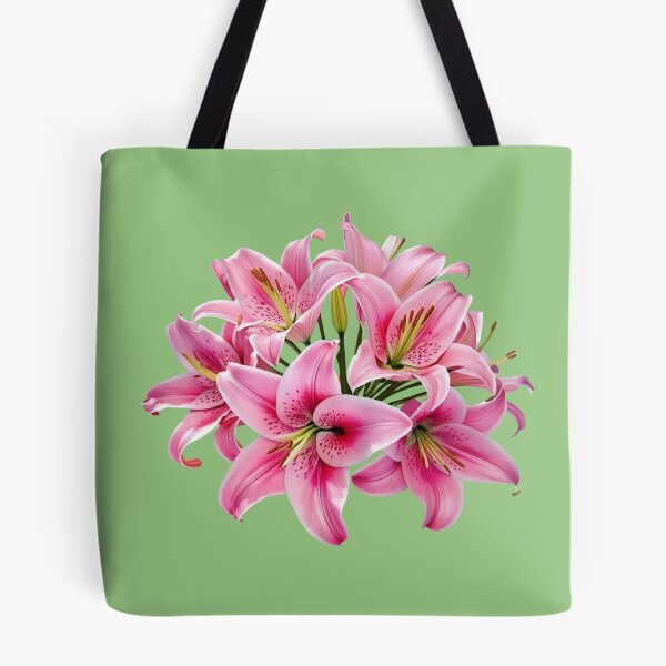 Artikelvorschau, Elegante Lilien Aquarell Blumenkunst entworfen und verkauft von bvdesignart.