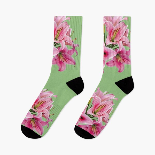 Artikelvorschau, Elegante Lilien Aquarell Blumenkunst entworfen und verkauft von bvdesignart.