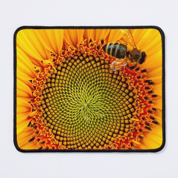 Item preview, Sunflower with bee designed and sold by Christine Mignon.